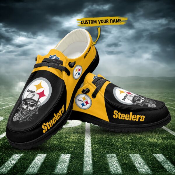 Tubopro Pittsburgh Steelers Personalized Hey Dude Shoes For Men And Women - Image 4