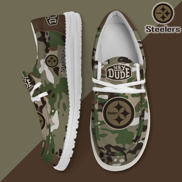 Tubopro Pittsburgh Steelers Personalized Hey Dude Shoes For Men And Women