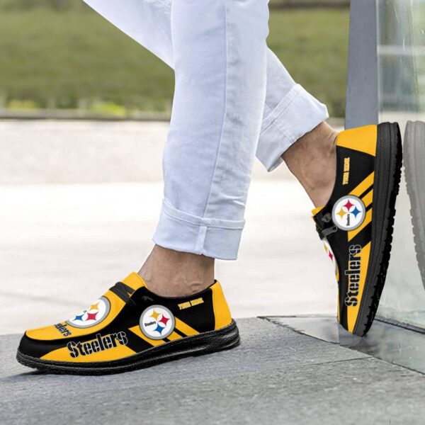 Tubopro Pittsburgh Steelers Personalized Hey Dude Shoes For Men And Women - Image 3