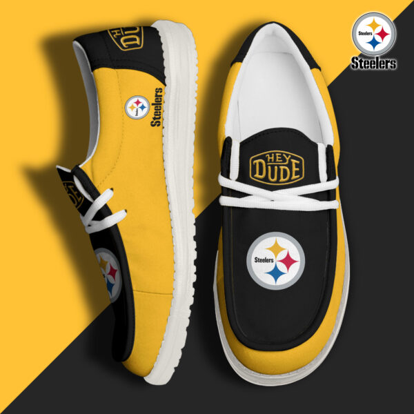 Tubopro Pittsburgh Steelers Personalized Hey Dude Shoes For Men And Women