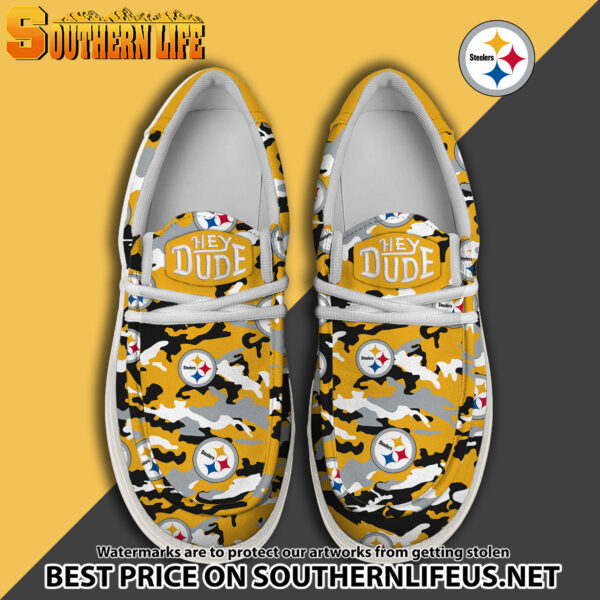 Tubopro Pittsburgh Steelers Personalized Hey Dude Shoes For Men And Women