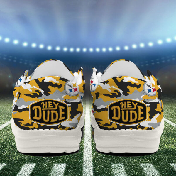 Tubopro Pittsburgh Steelers Personalized Hey Dude Shoes For Men And Women - Image 4