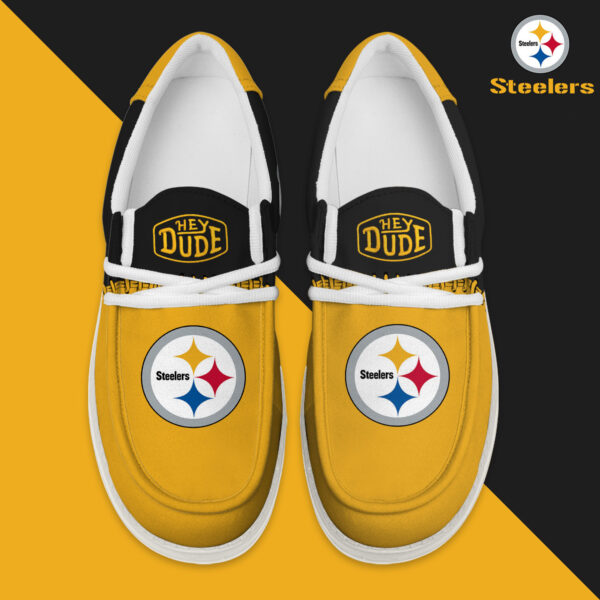 Tubopro Pittsburgh Steelers Personalized Hey Dude Shoes For Men And Women - Image 4