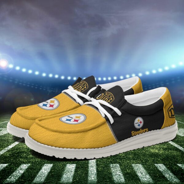 Tubopro Pittsburgh Steelers Personalized Hey Dude Shoes For Men And Women - Image 3