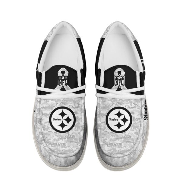 Tubopro Pittsburgh Steelers Personalized Hey Dude Shoes For Men And Women - Image 4