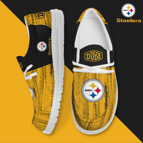 Tubopro Pittsburgh Steelers Personalized Hey Dude Shoes For Men And Women