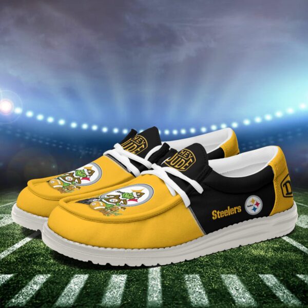 Tubopro Pittsburgh Steelers Personalized Hey Dude Shoes For Men And Women - Image 4