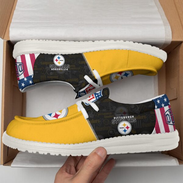 Tubopro Pittsburgh Steelers Personalized Hey Dude Shoes For Men And Women - Image 2