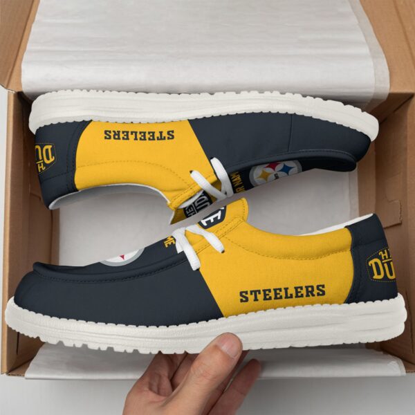 Tubopro Pittsburgh Steelers Personalized Hey Dude Shoes For Men And Women - Image 2