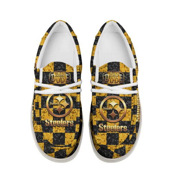 Tubopro Pittsburgh Steelers Personalized Hey Dude Shoes For Men And Women - Image 4