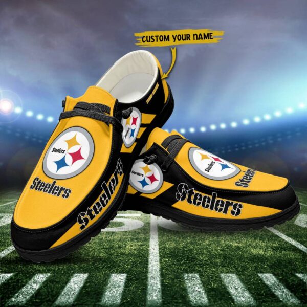 Tubopro Pittsburgh Steelers Personalized Hey Dude Shoes For Men And Women - Image 2
