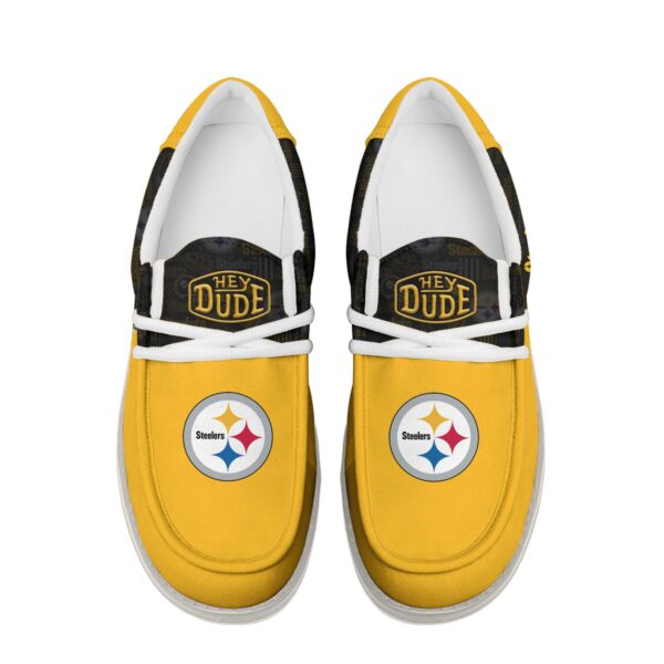 Tubopro Pittsburgh Steelers Personalized Hey Dude Shoes For Men And Women - Image 4