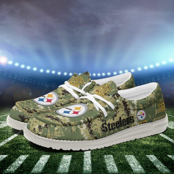 Tubopro Pittsburgh Steelers Personalized Hey Dude Shoes For Men And Women - Image 3