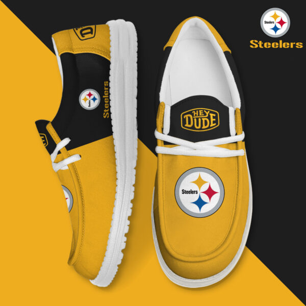 Tubopro Pittsburgh Steelers Personalized Hey Dude Shoes For Men And Women