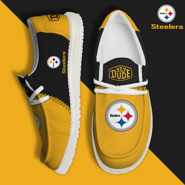 Tubopro Pittsburgh Steelers Personalized Hey Dude Shoes For Men And Women