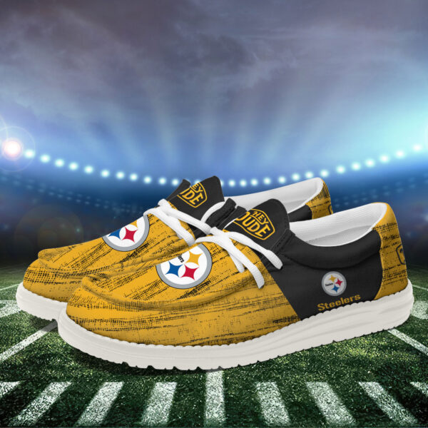 Tubopro Pittsburgh Steelers Personalized Hey Dude Shoes For Men And Women - Image 3