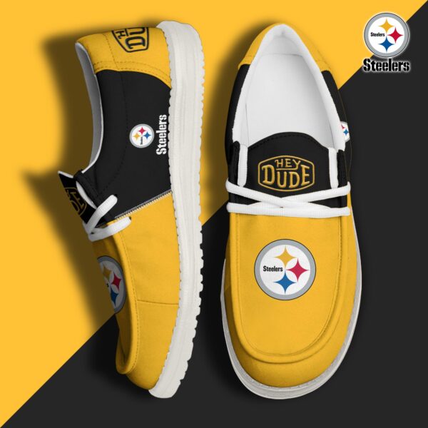 Tubopro Pittsburgh Steelers Personalized Hey Dude Shoes For Men And Women