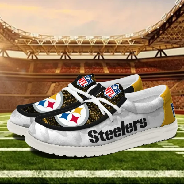 Tubopro Pittsburgh Steelers Personalized Hey Dude Shoes For Men And Women