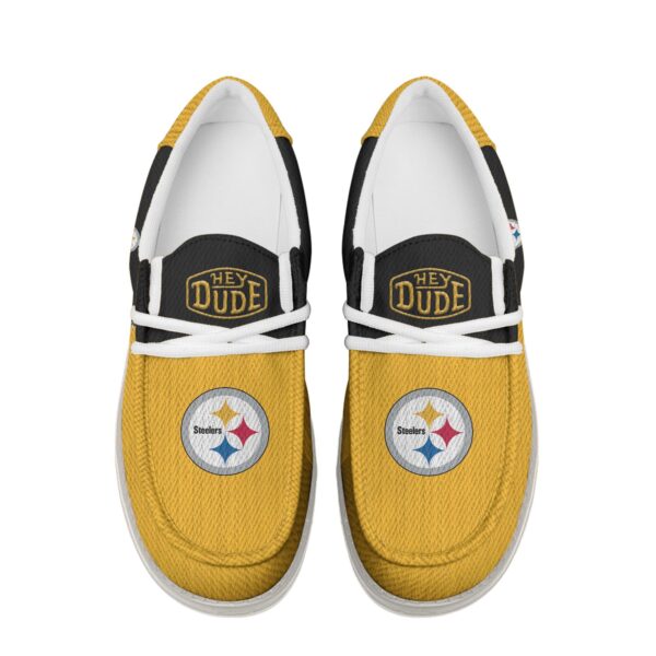 Tubopro Pittsburgh Steelers Personalized Hey Dude Shoes For Men And Women - Image 4