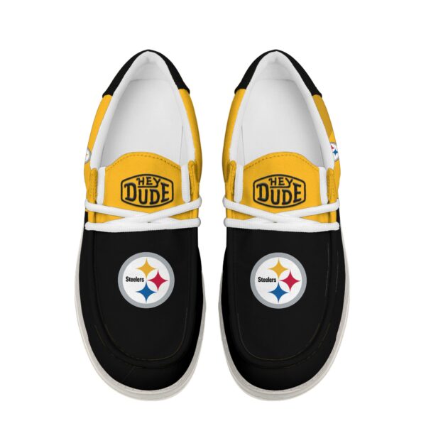 Tubopro Pittsburgh Steelers Personalized Hey Dude Shoes For Men And Women - Image 4