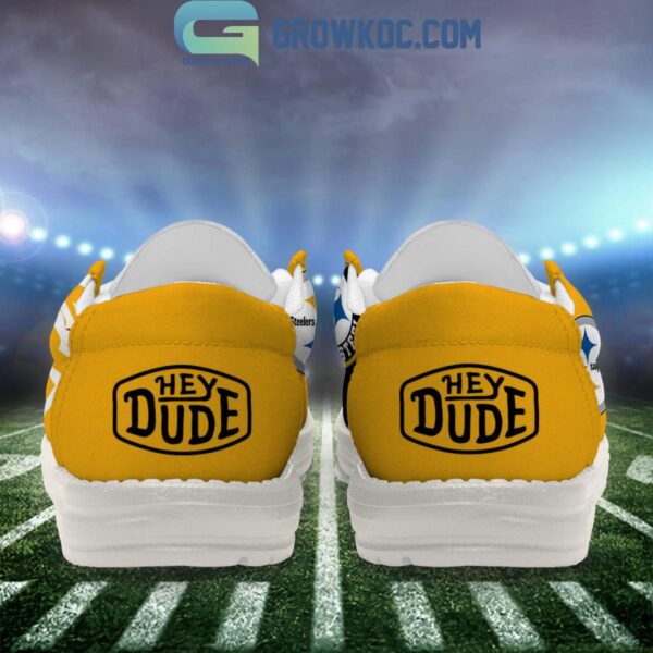 Tubopro Pittsburgh Steelers Personalized Hey Dude Shoes For Men And Women - Image 2