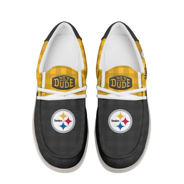 Tubopro Pittsburgh Steelers Personalized Hey Dude Shoes For Men And Women - Image 5