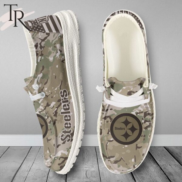 Tubopro Pittsburgh Steelers Personalized Hey Dude Shoes For Men And Women - Image 4