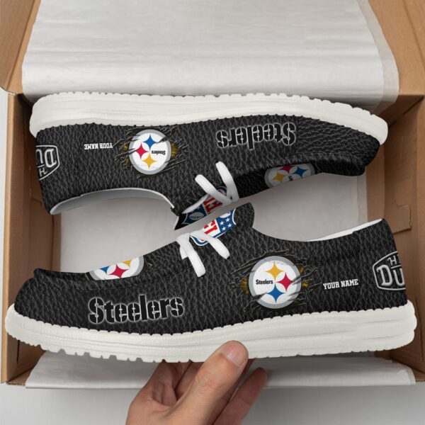 Tubopro Pittsburgh Steelers Personalized Hey Dude Shoes For Men And Women - Image 2