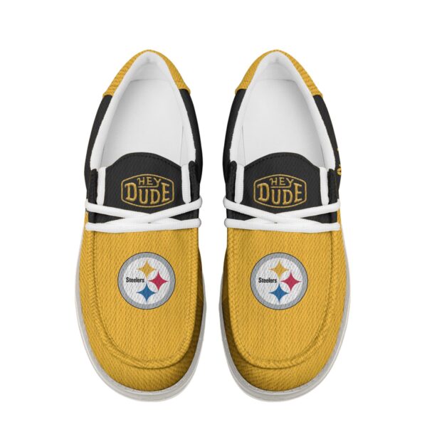 Tubopro Pittsburgh Steelers Personalized Hey Dude Shoes For Men And Women - Image 4