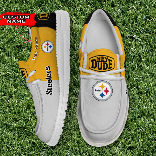 Tubopro Pittsburgh Steelers Personalized Hey Dude Shoes For Men And Women