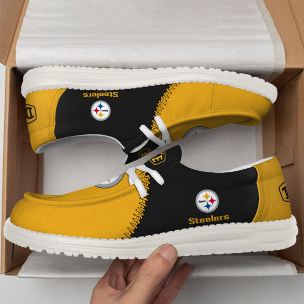 Tubopro Pittsburgh Steelers Personalized Hey Dude Shoes For Men And Women - Image 2