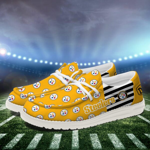 Tubopro Pittsburgh Steelers Personalized Hey Dude Shoes For Men And Women - Image 3