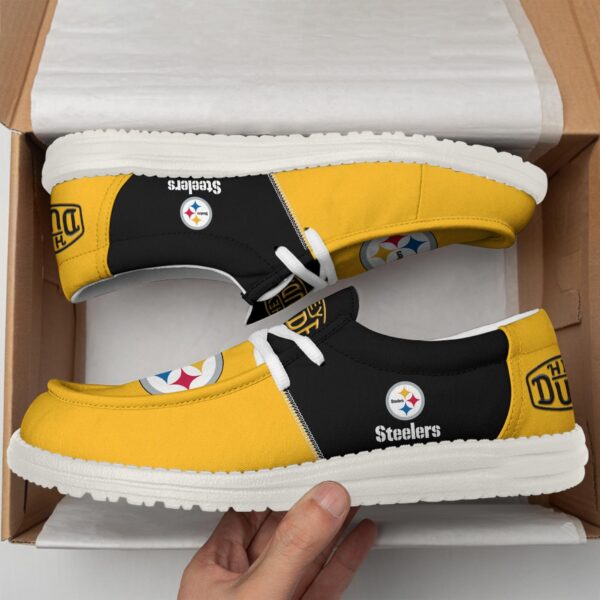 Tubopro Pittsburgh Steelers Personalized Hey Dude Shoes For Men And Women - Image 3