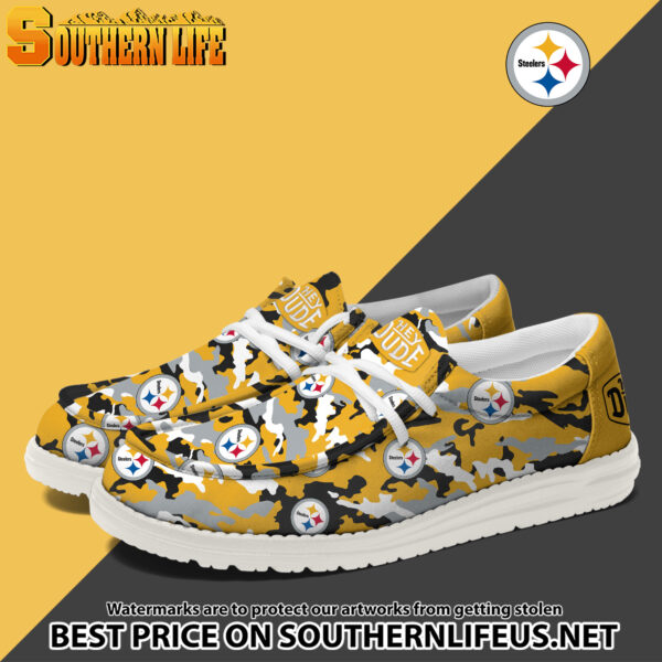 Tubopro Pittsburgh Steelers Personalized Hey Dude Shoes For Men And Women - Image 2