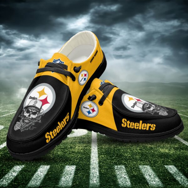 Tubopro Pittsburgh Steelers Personalized Hey Dude Shoes For Men And Women - Image 2