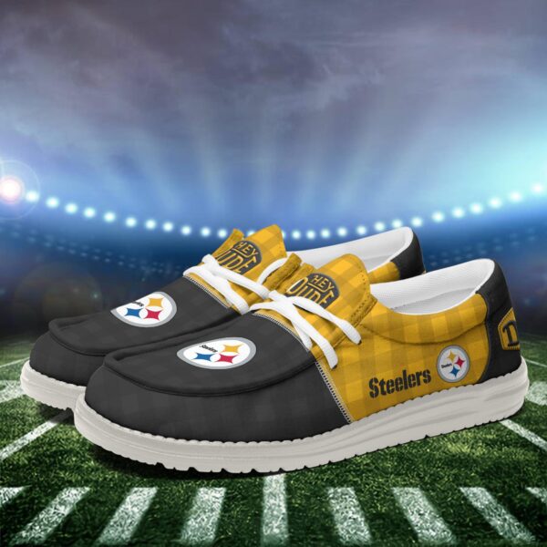 Tubopro Pittsburgh Steelers Personalized Hey Dude Shoes For Men And Women - Image 4