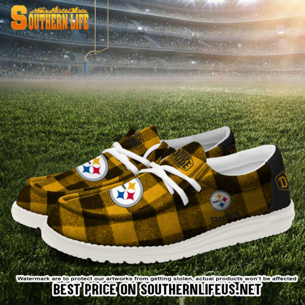 Tubopro Pittsburgh Steelers Personalized Hey Dude Shoes For Men And Women - Image 2