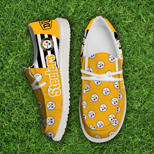 Tubopro Pittsburgh Steelers Personalized Hey Dude Shoes For Men And Women - Image 5