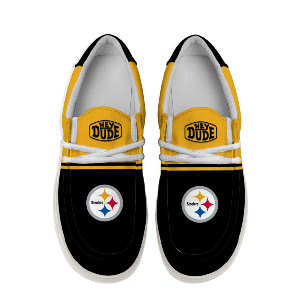 Tubopro Pittsburgh Steelers Personalized Hey Dude Shoes For Men And Women - Image 4