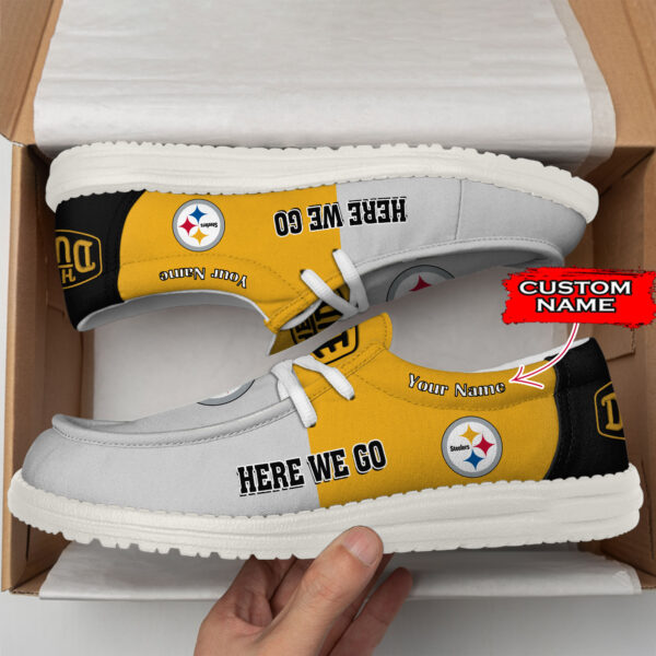 Tubopro Pittsburgh Steelers Personalized Hey Dude Shoes For Men And Women - Image 2