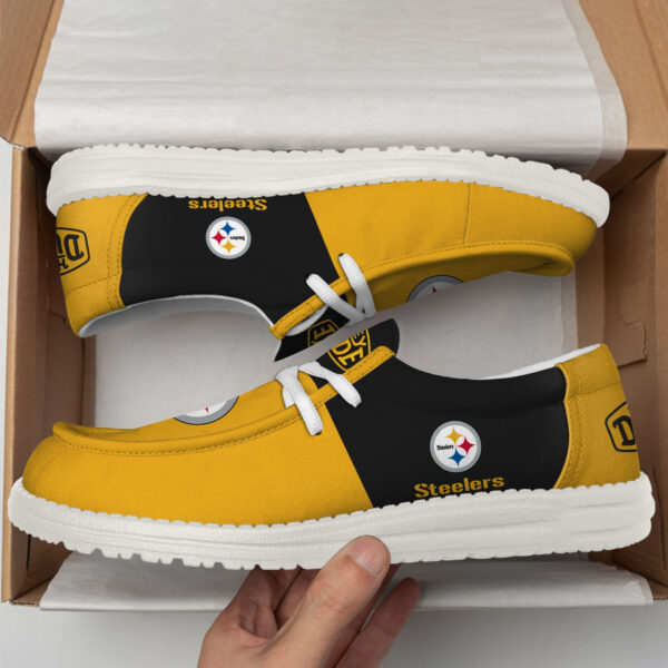 Tubopro Pittsburgh Steelers Personalized Hey Dude Shoes For Men And Women - Image 2