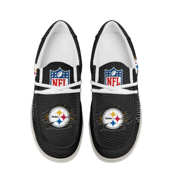 Tubopro Pittsburgh Steelers Personalized Hey Dude Shoes For Men And Women - Image 4