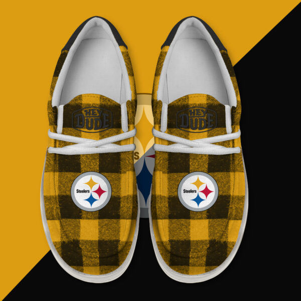 Tubopro Pittsburgh Steelers Personalized Hey Dude Shoes For Men And Women