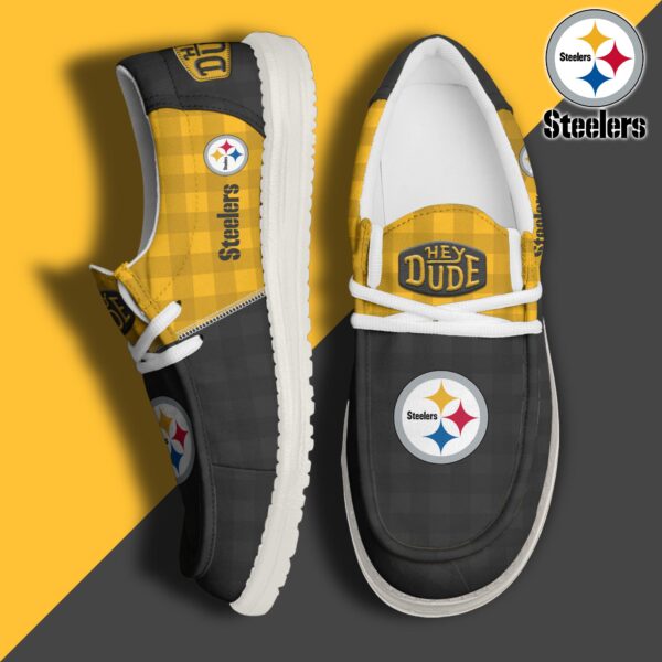 Tubopro Pittsburgh Steelers Personalized Hey Dude Shoes For Men And Women