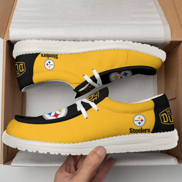 Tubopro Pittsburgh Steelers Personalized Hey Dude Shoes For Men And Women - Image 2