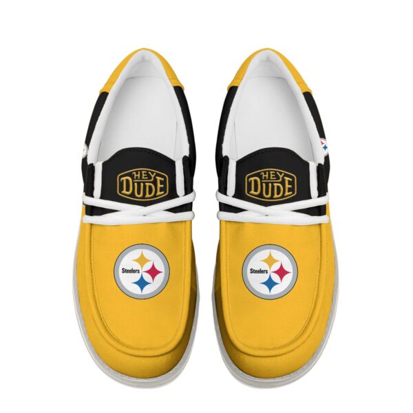 Tubopro Pittsburgh Steelers Personalized Hey Dude Shoes For Men And Women - Image 5