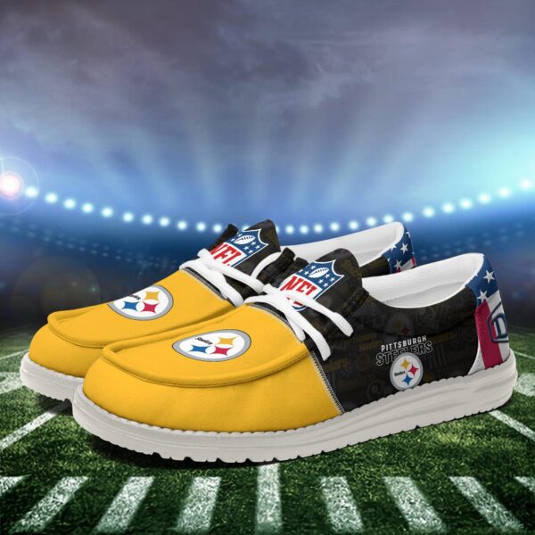 Tubopro Pittsburgh Steelers Personalized Hey Dude Shoes For Men And Women - Image 3