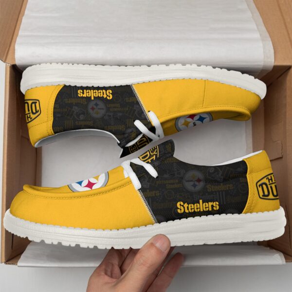 Tubopro Pittsburgh Steelers Personalized Hey Dude Shoes For Men And Women - Image 2