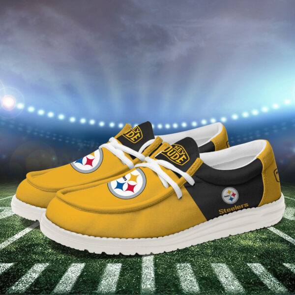 Tubopro Pittsburgh Steelers Personalized Hey Dude Shoes For Men And Women - Image 3