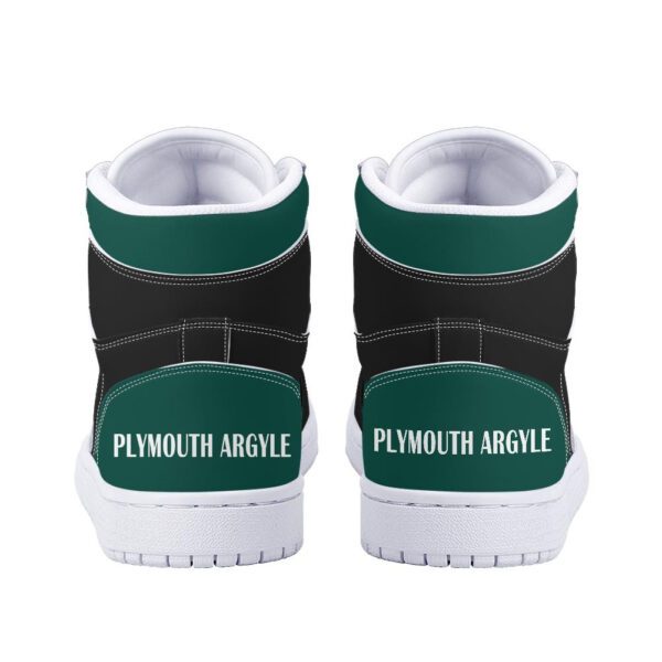 Tubopro Plymouth Argyle AJ1 High Sneakers Shoes For Men And Women - Image 4